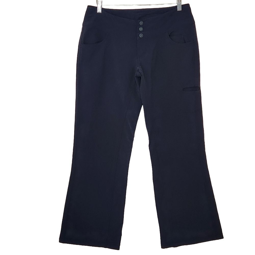 Lululemon Y2K Hiking Pants Black Low Rise Wide Leg Stretch Women's 31 Gorpcore
